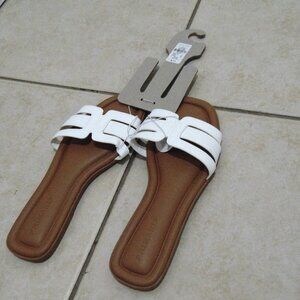 Primark White Sandals – Size 9 – Brand New